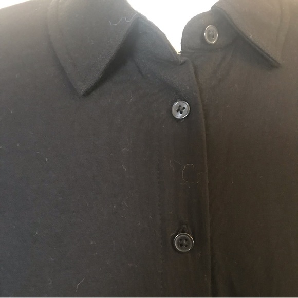 NEW ! Reitmans Black Button-up Shirt/top - Size Large - Picture 2 of 4